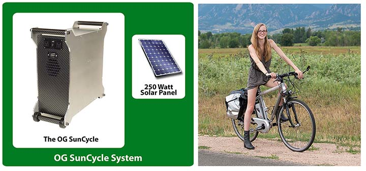 Bosch ebike hot sale solar charger