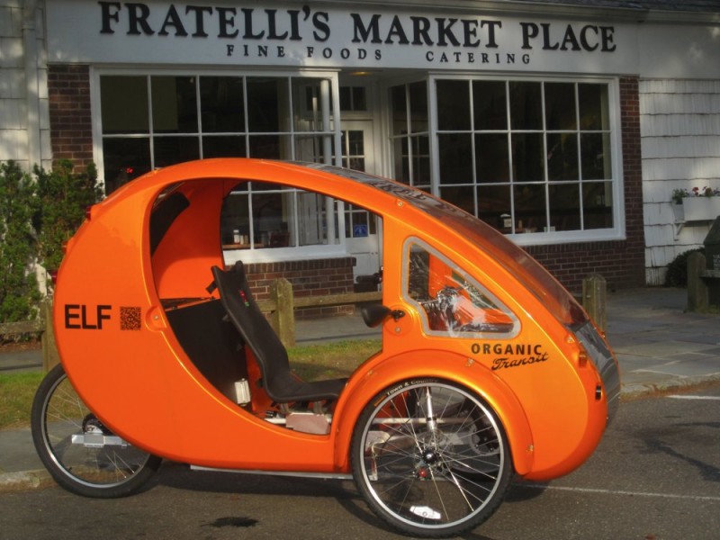 Organic Transit Elf electric cargo trike