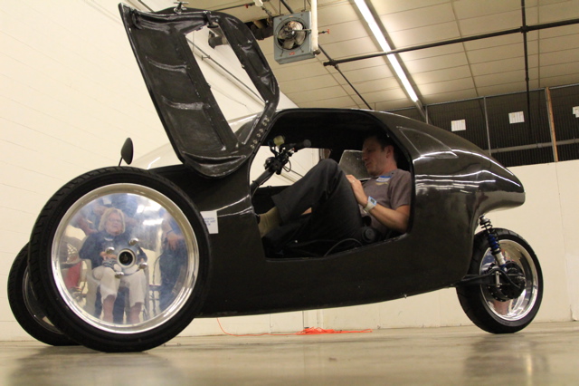 electric assist recumbent trike