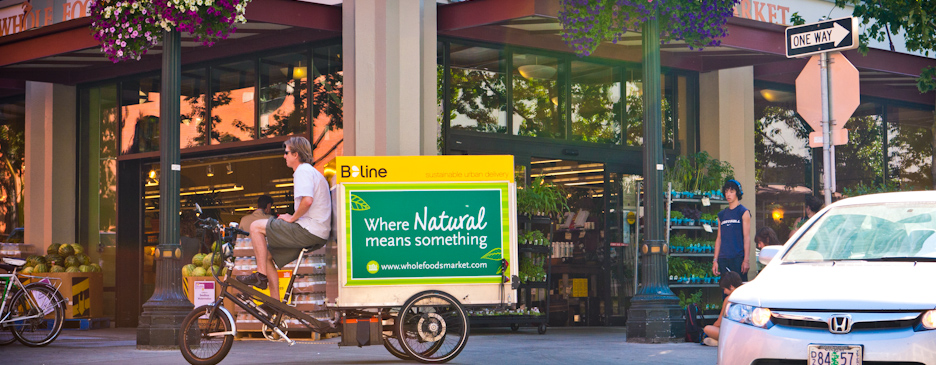 B-Line electric cargo bike delivery service