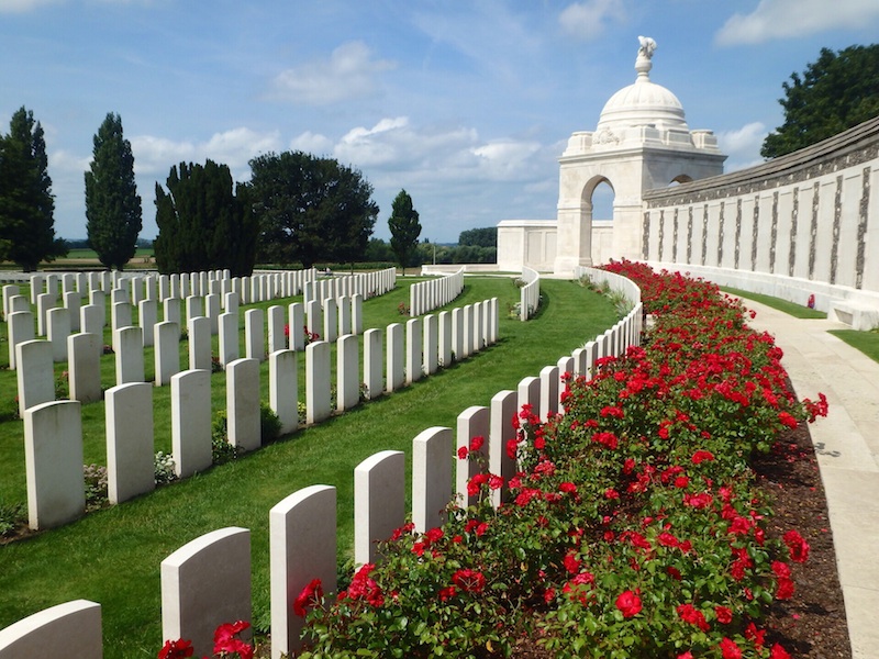 European electric bike tour cemetary