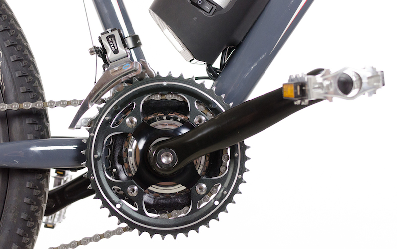 Optibike Pioneer Allroad electric bike cranks