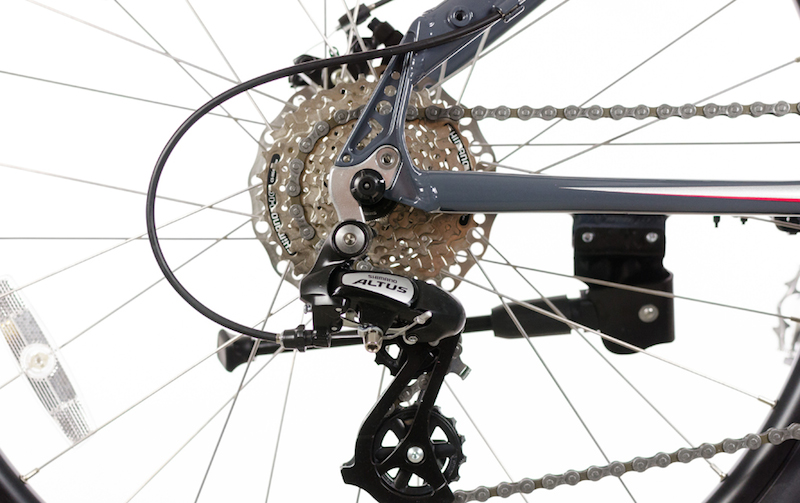 Optibike Pioneer Allroad electric bike derailleur