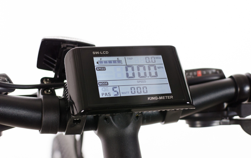 Optibike Pioneer Allroad electric bike display