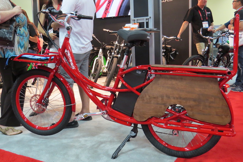 New Pedego Electric Bikes: Stretch E-Cargo, Boomerang Step Thru