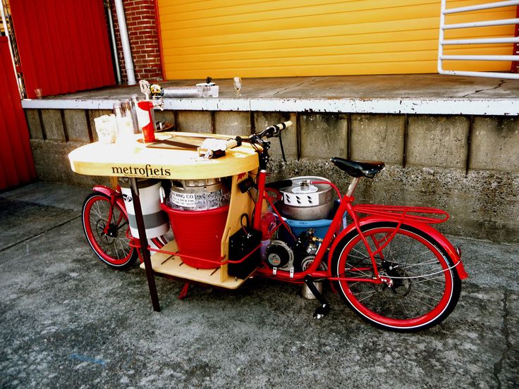 metrofiets ecospeed electric beer bike