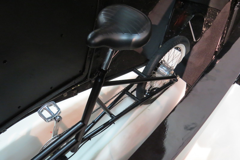 virtue pedalist electric trike seat