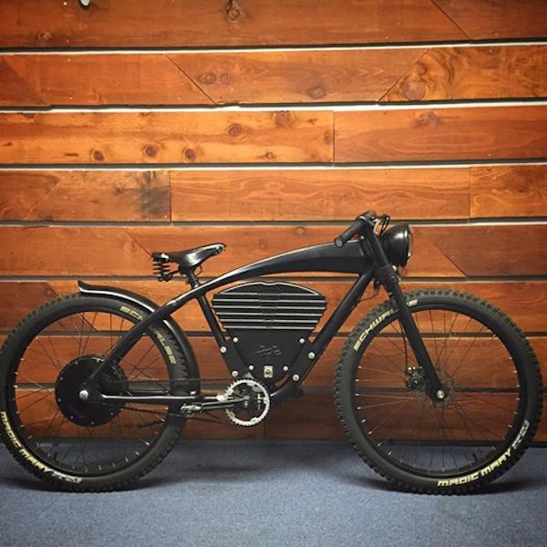 vintage e-tracker electric bike special edition