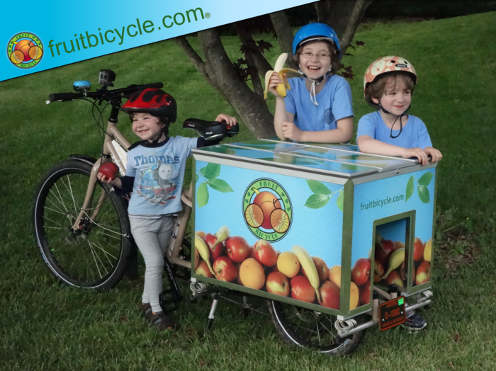 fruit bicycle