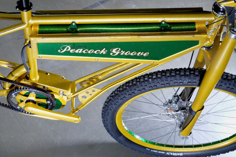 peacock groove electric bike battery