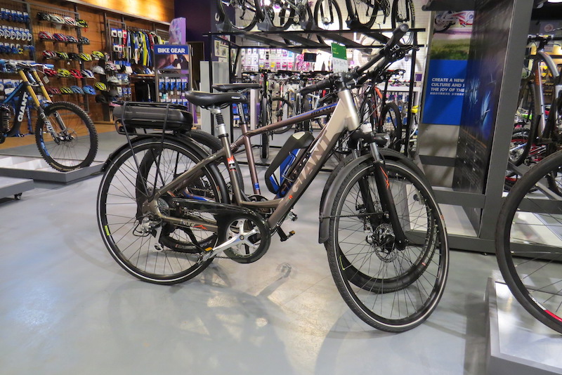 giant bicycles electric bikes