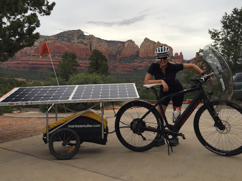 Solar powered best sale electric bike