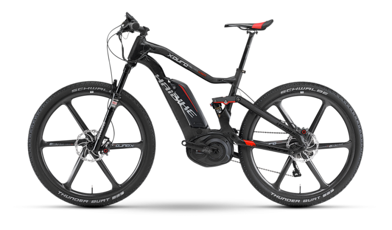 Haibike Carbon Ultimate electric mountain bike