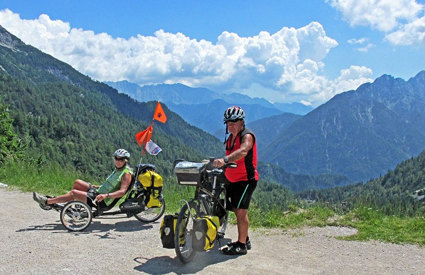 ebike touring europe