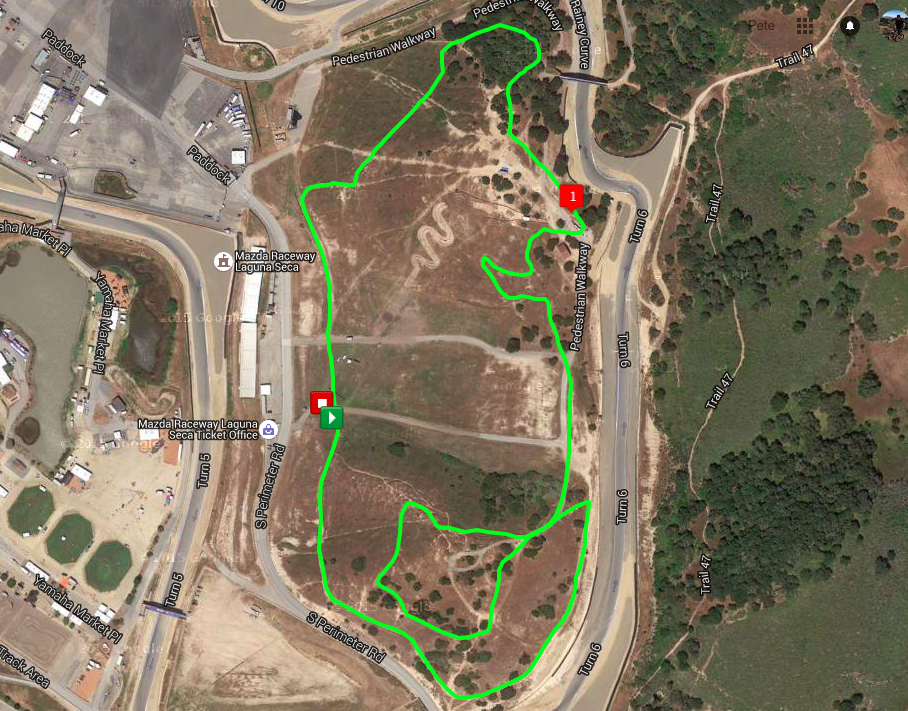 sea otter electric mountain bike course