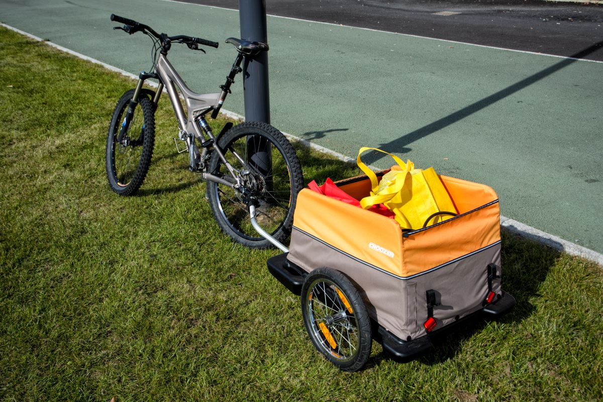 Croozer cargo bike online trailer