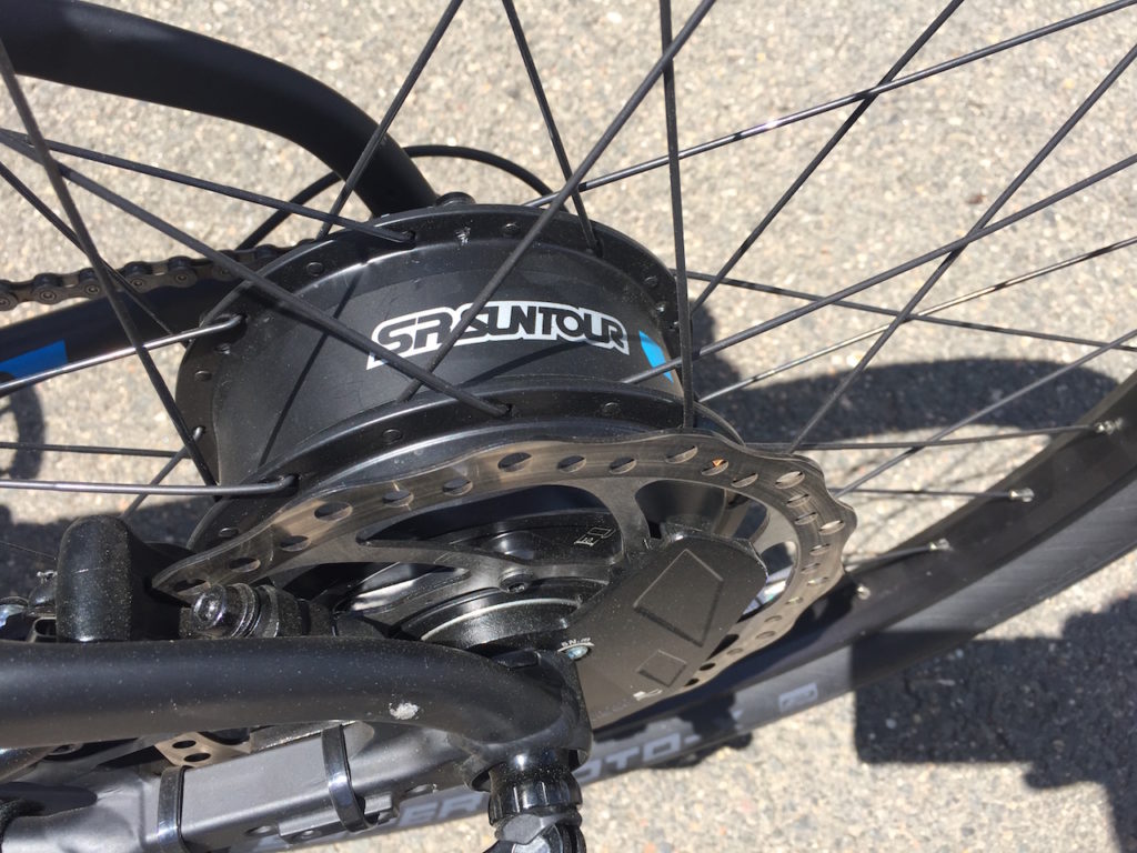 BULLS Outlaw electric bike suntour motor