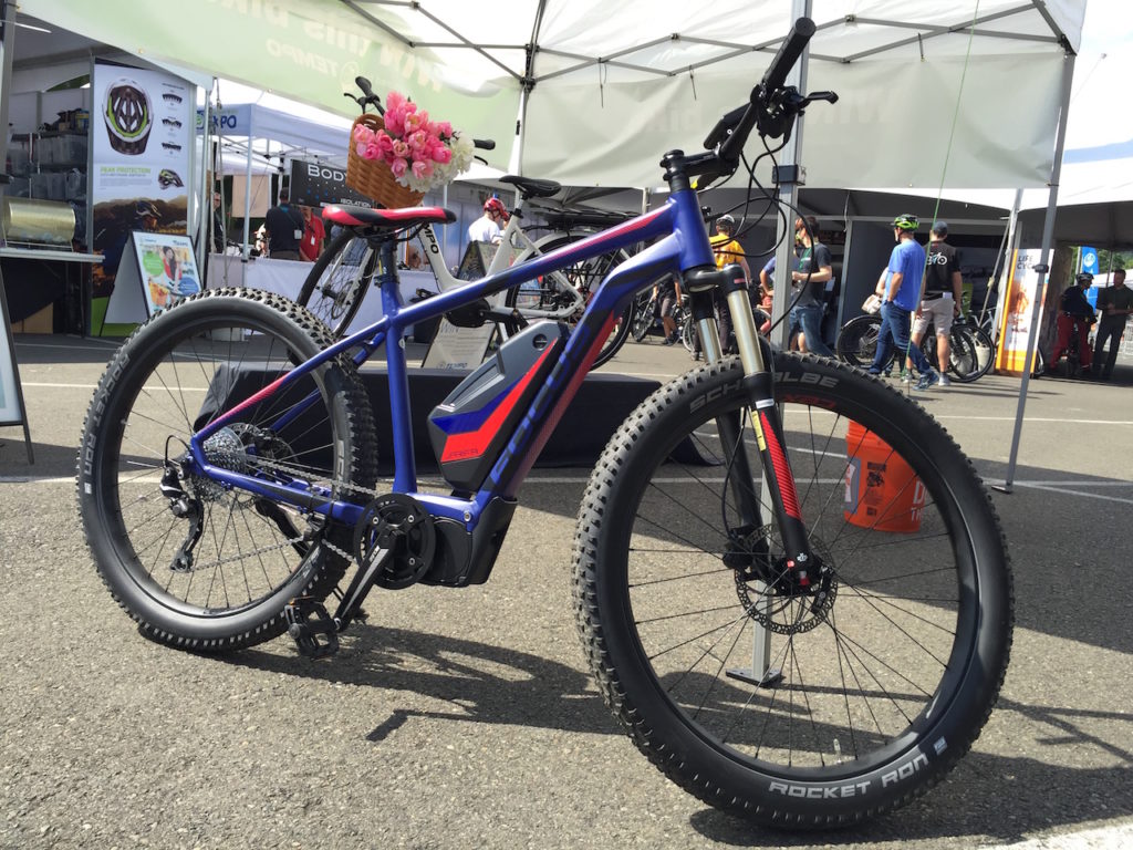 Focus plus size electric mountain bike