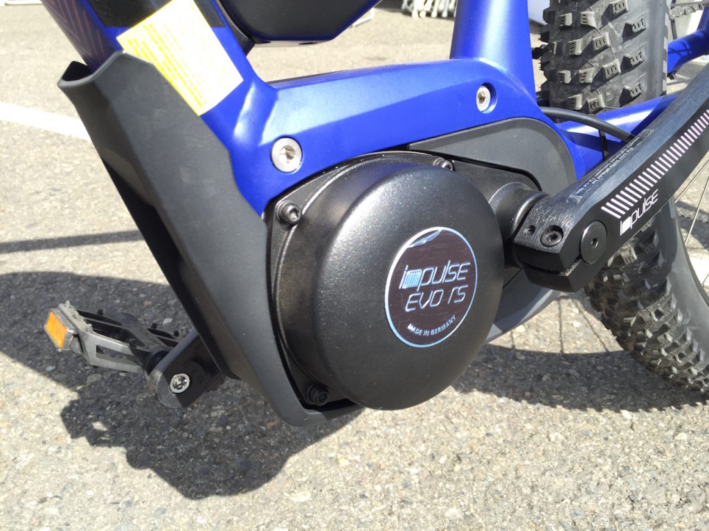 Focus plus size electric mountain bike motor