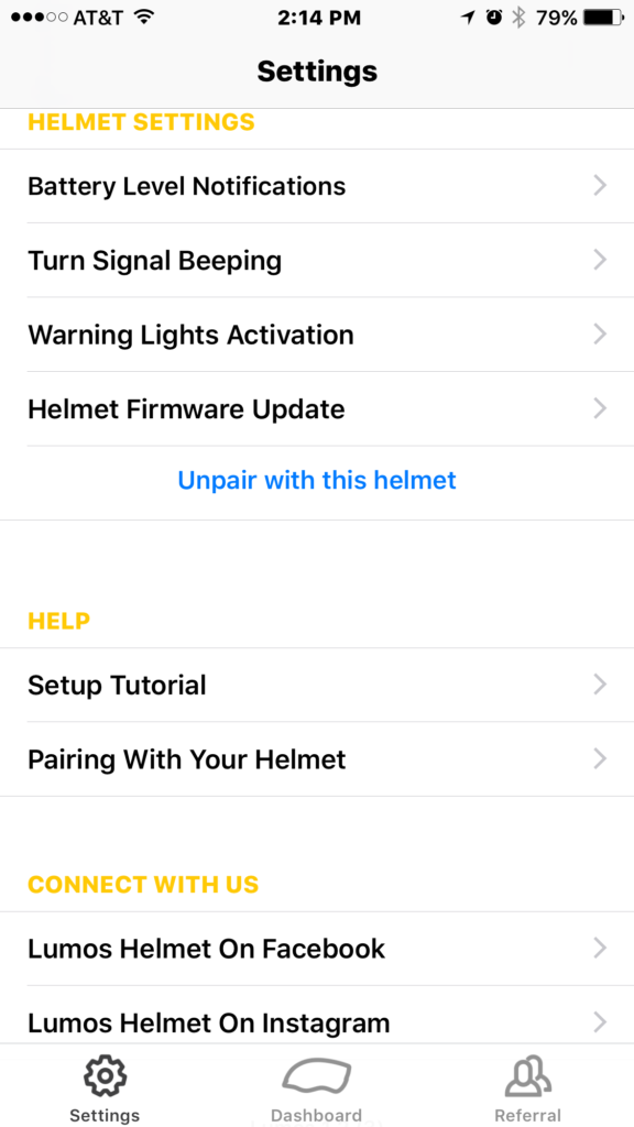 lumos-smart-helmet-app-settings