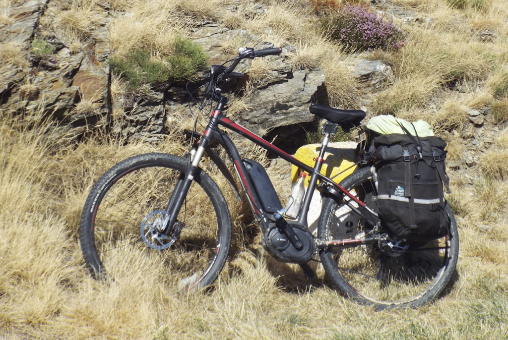 A Bulletproof Electric Mountain Bike Set Up for Long Distance Touring