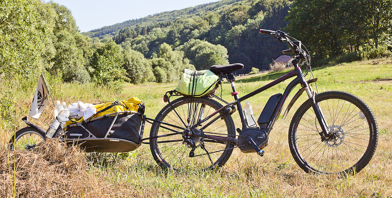 A Bulletproof Electric Mountain Bike Set Up for Long Distance Touring