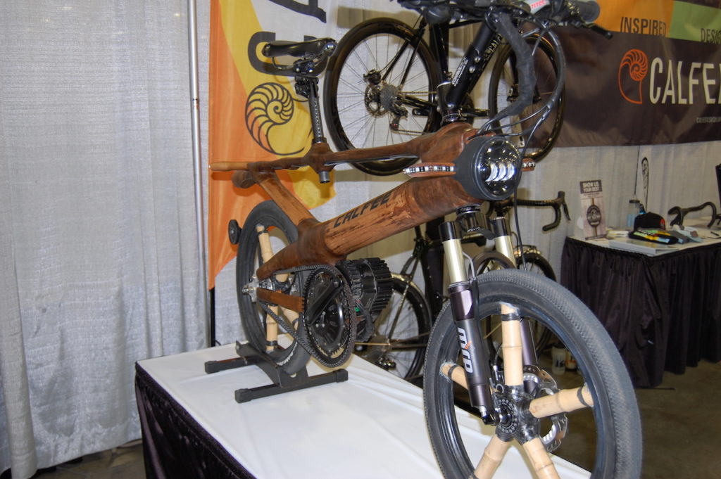 Calfee bamboo electric bike 1