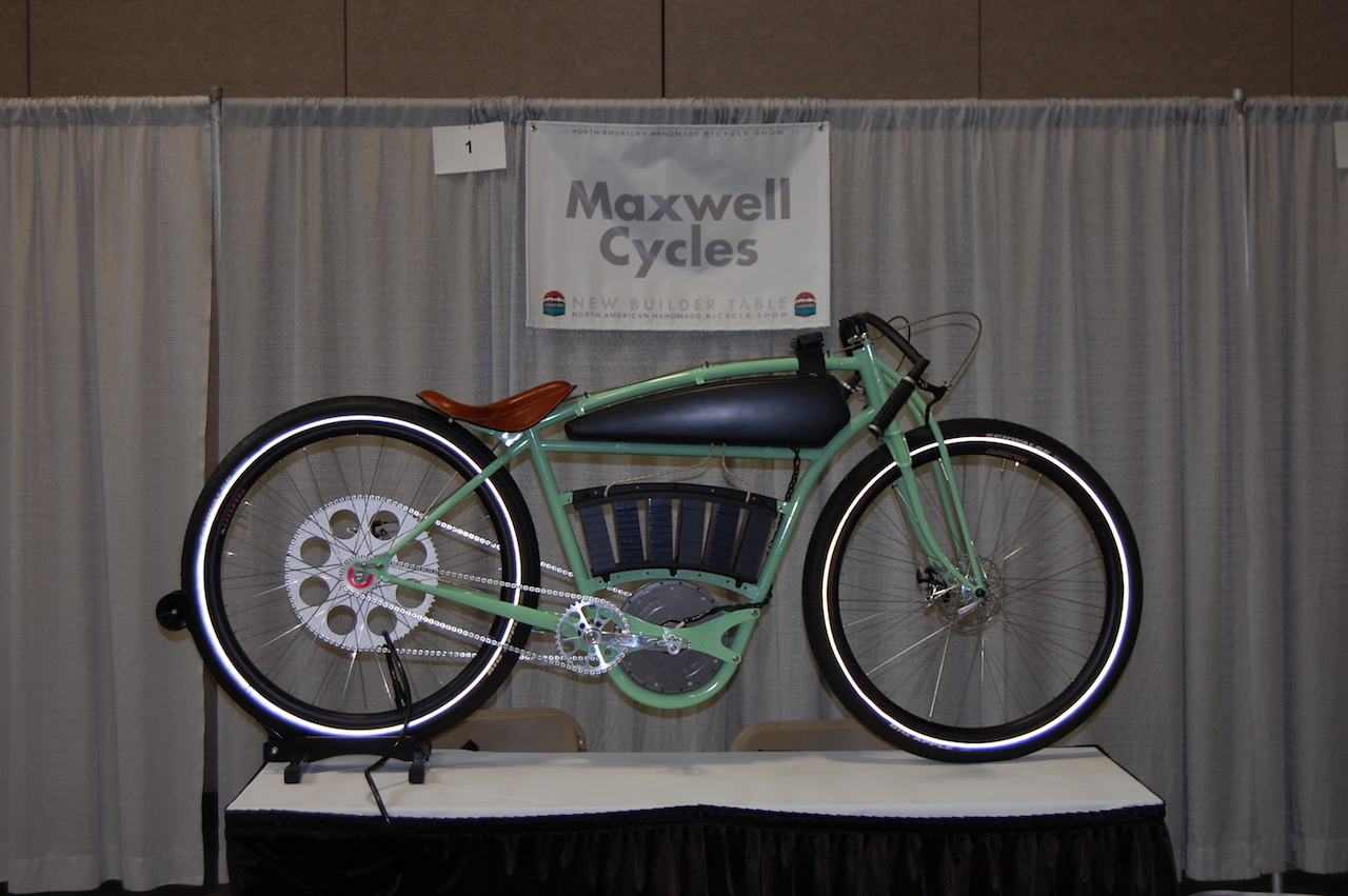 Wild Crazy Custom Electric Bikes at the N.A. Handmade Bike Show