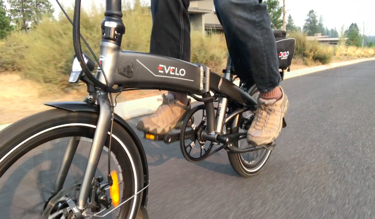 EVELO Quest One Folding Electric Bike Review Part 2: Ride & Range Test [VIDEO] | Electric Bike 