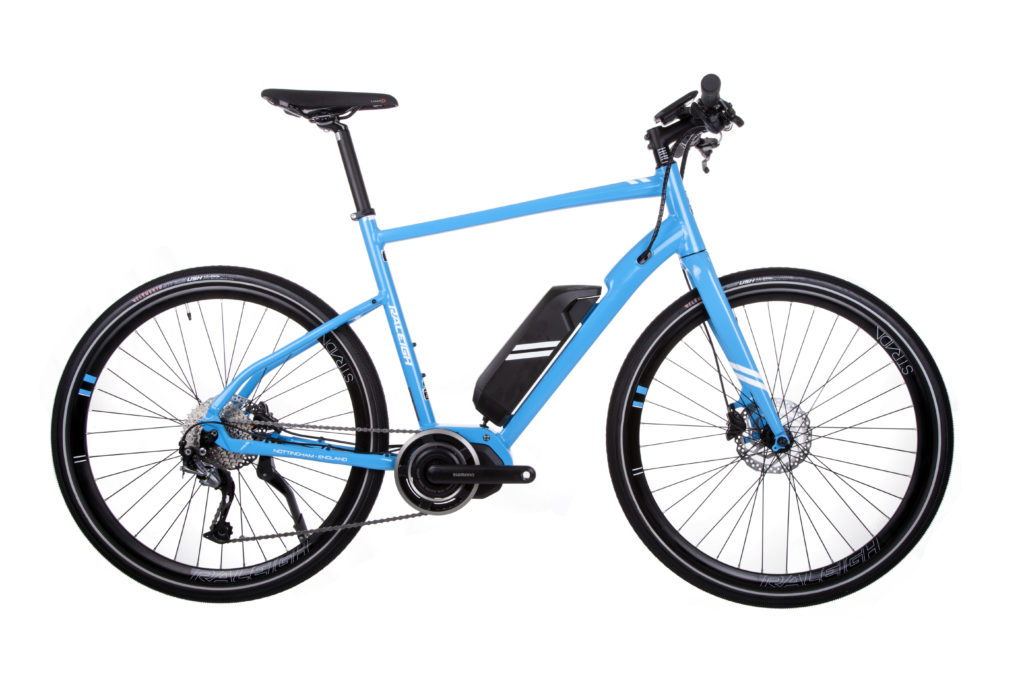 Raleigh strada elite store mens electric hybrid bike