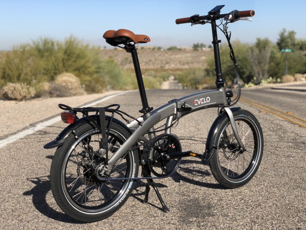 evelo folding bike