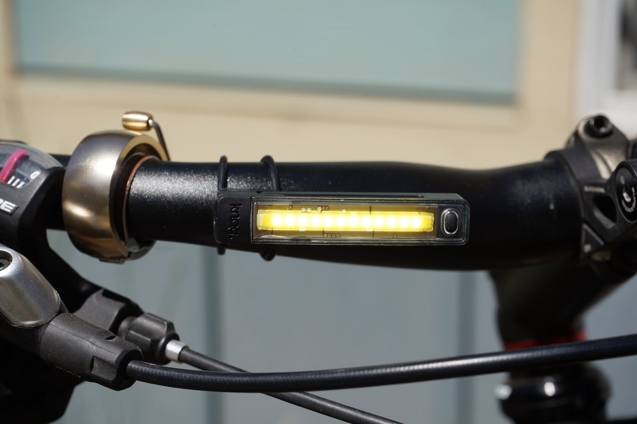 See and Be Seen Knog PWR Trail Headlight, Cobber 330 Degree Lights