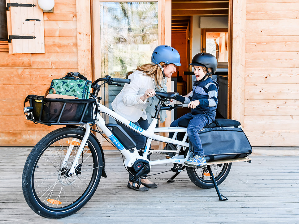 Yuba Spicy Curry Cargo Bike - Yuba Cargo Bikes - Bosch