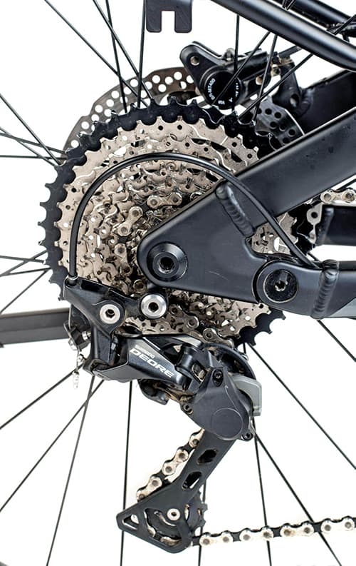 BULLS EVO TR 1 Speed rear cassette and derailleur