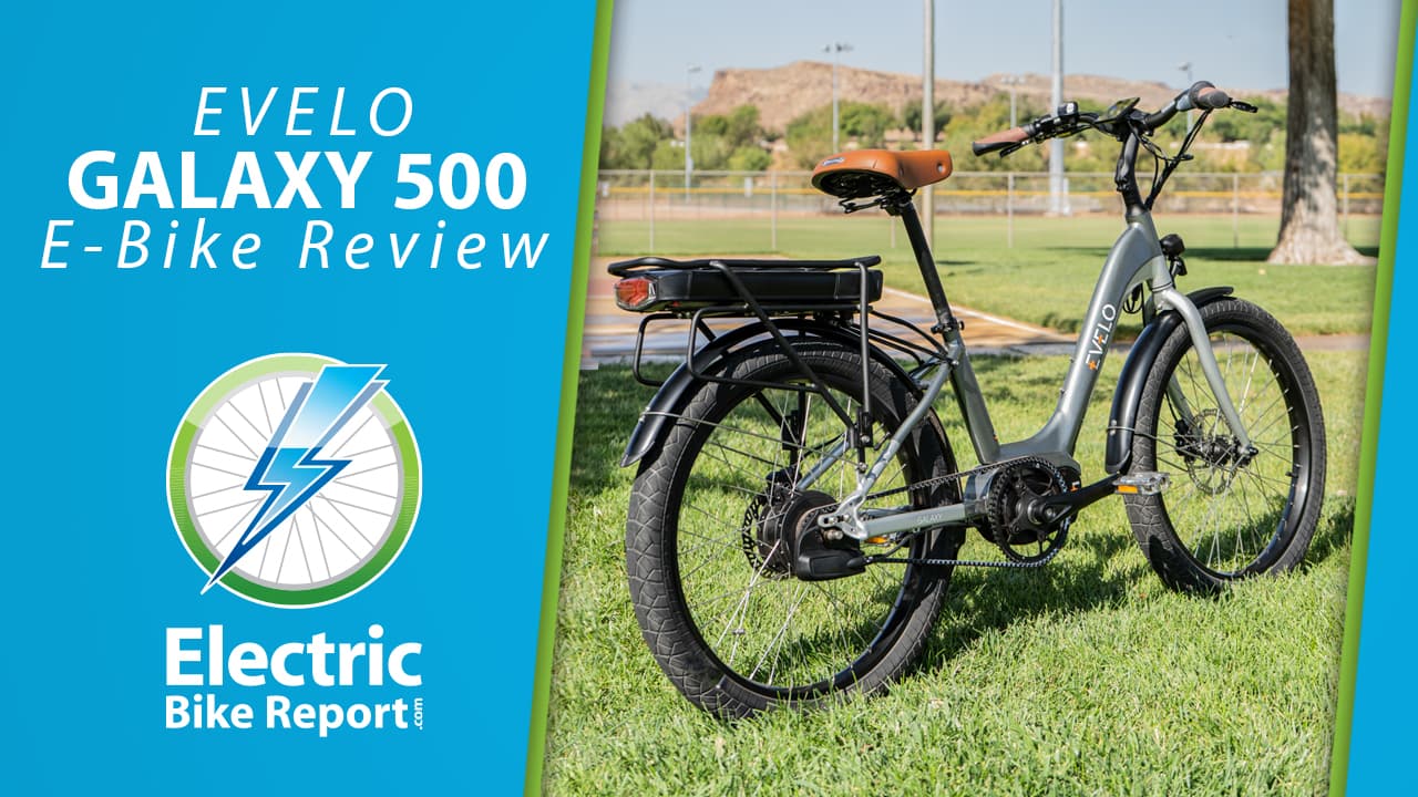 Electric bike report evelo galaxy 500 review