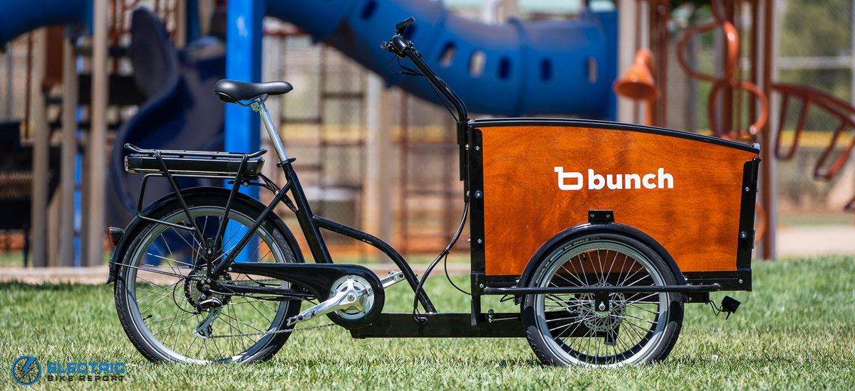 bunch bikes the original electric family cargo bike