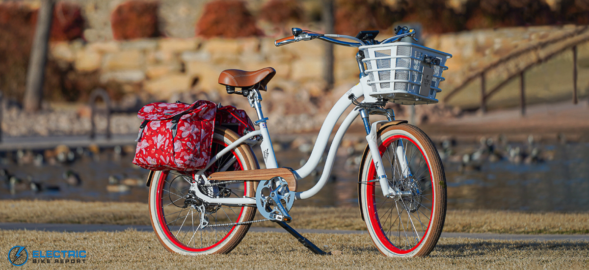 beach cruiser with front suspension