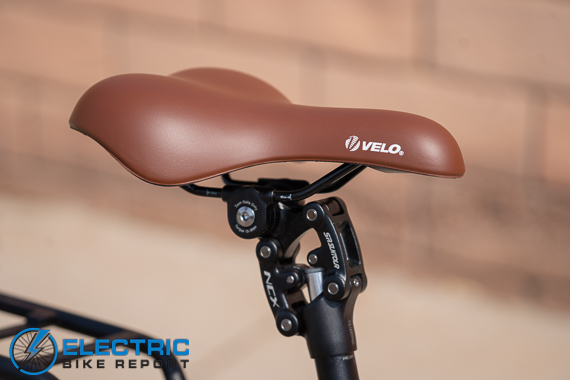 Euphree City Robin Electric Bike Review suspension seat post