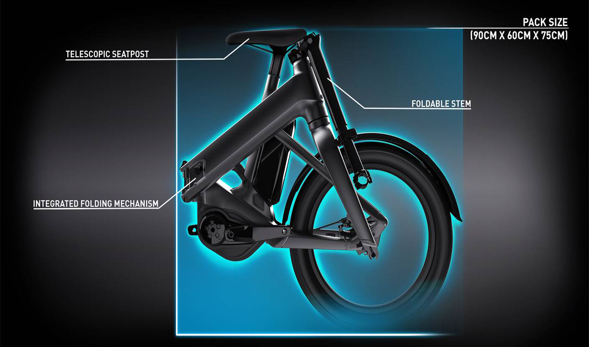 CUBE LAUNCH E-FOLDER AND STEP-THRU E-BIKE FOR 2022