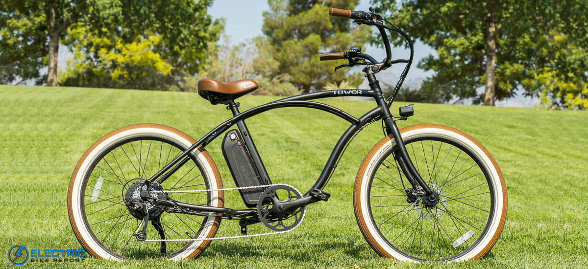 Tower beach bum electric on sale bike