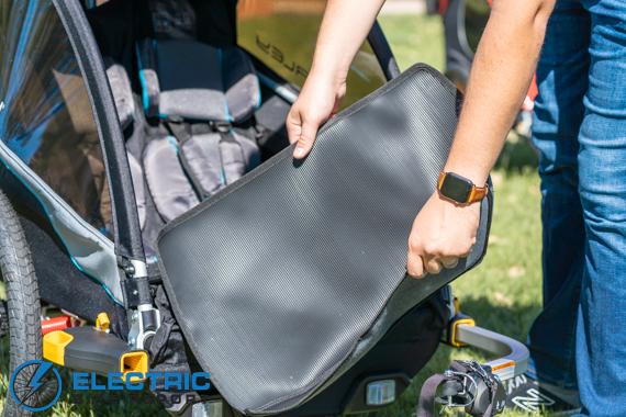 Burley D'Lite Bike Trailer Review Floor Mat