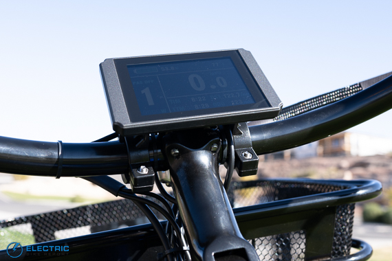 Electric Bike Company Model X Review - LCD display