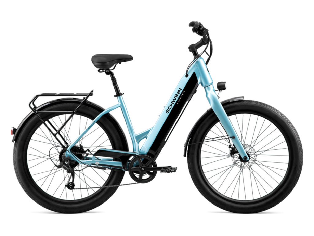 Tenways Electric Bike Urban Design Lightweight 16kg CGO600 PRO L Blue