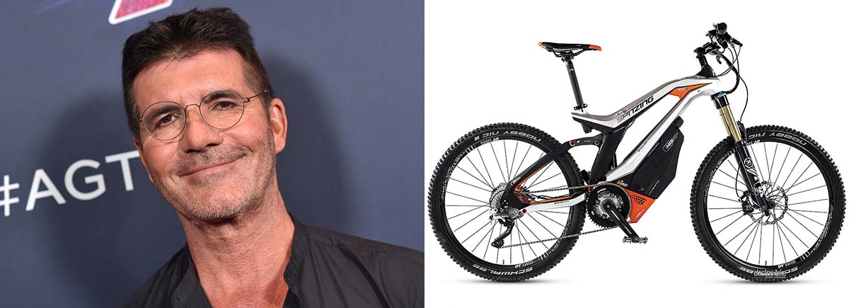 Simon Cowell's E-bike Accident