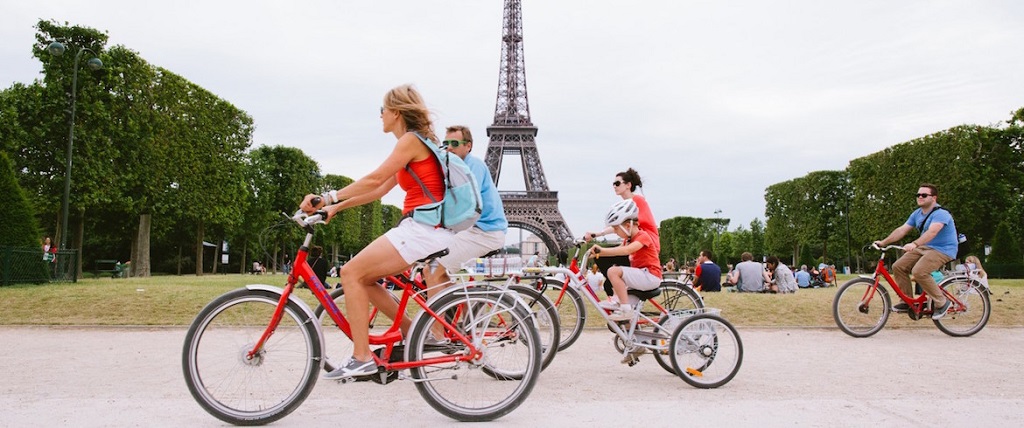 paris biking