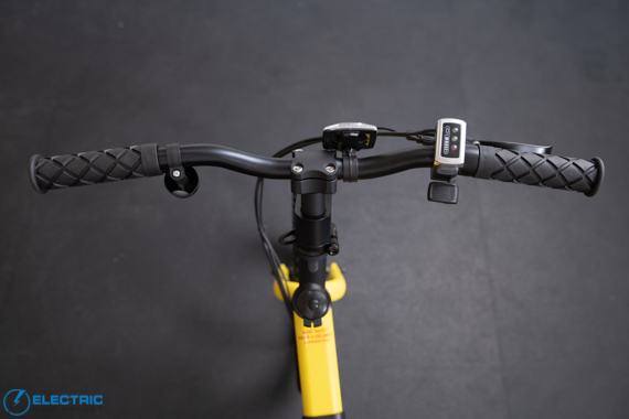 JackRabbit Micro E-Bike - handlebar