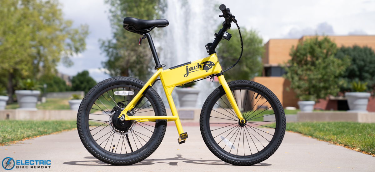 JackRabbit OG - Lightweight & Compact Micro eBike, Black