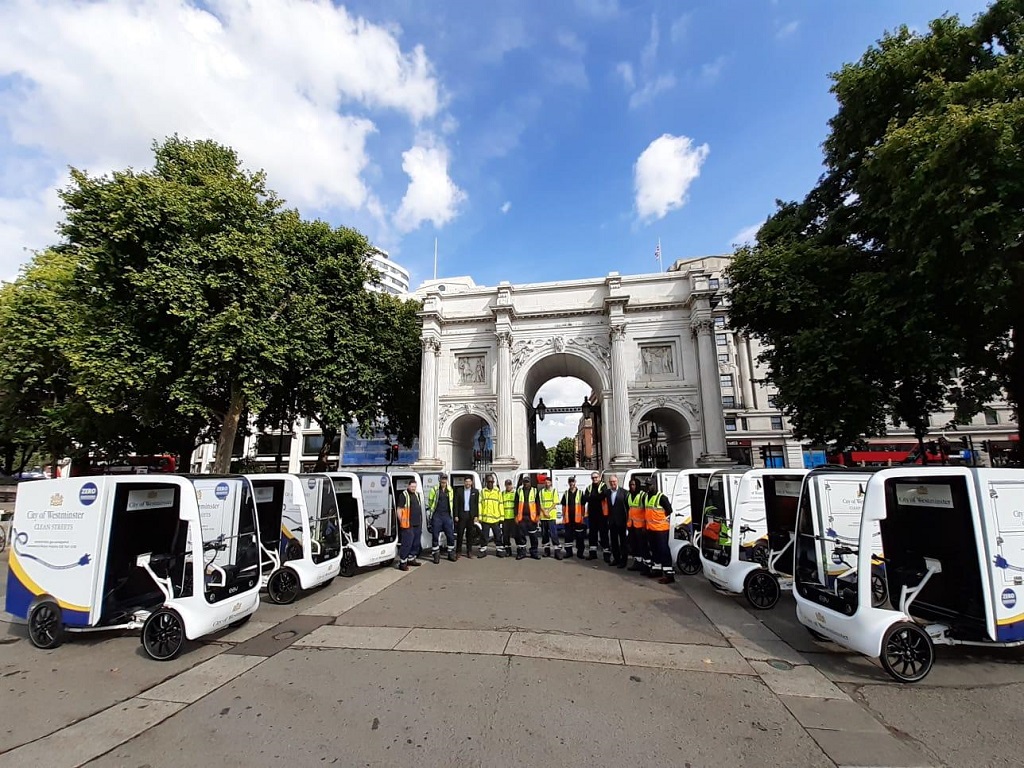 Westminster EAV street cleaners