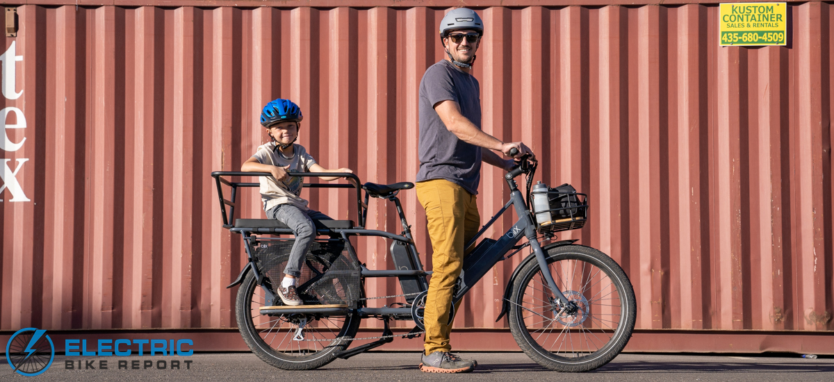 Blix Packa Genie Cargo E-Bike Review 2024- Riding around with children