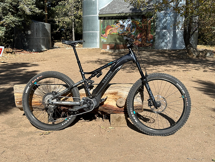 Yamaha full suspension deals ebike